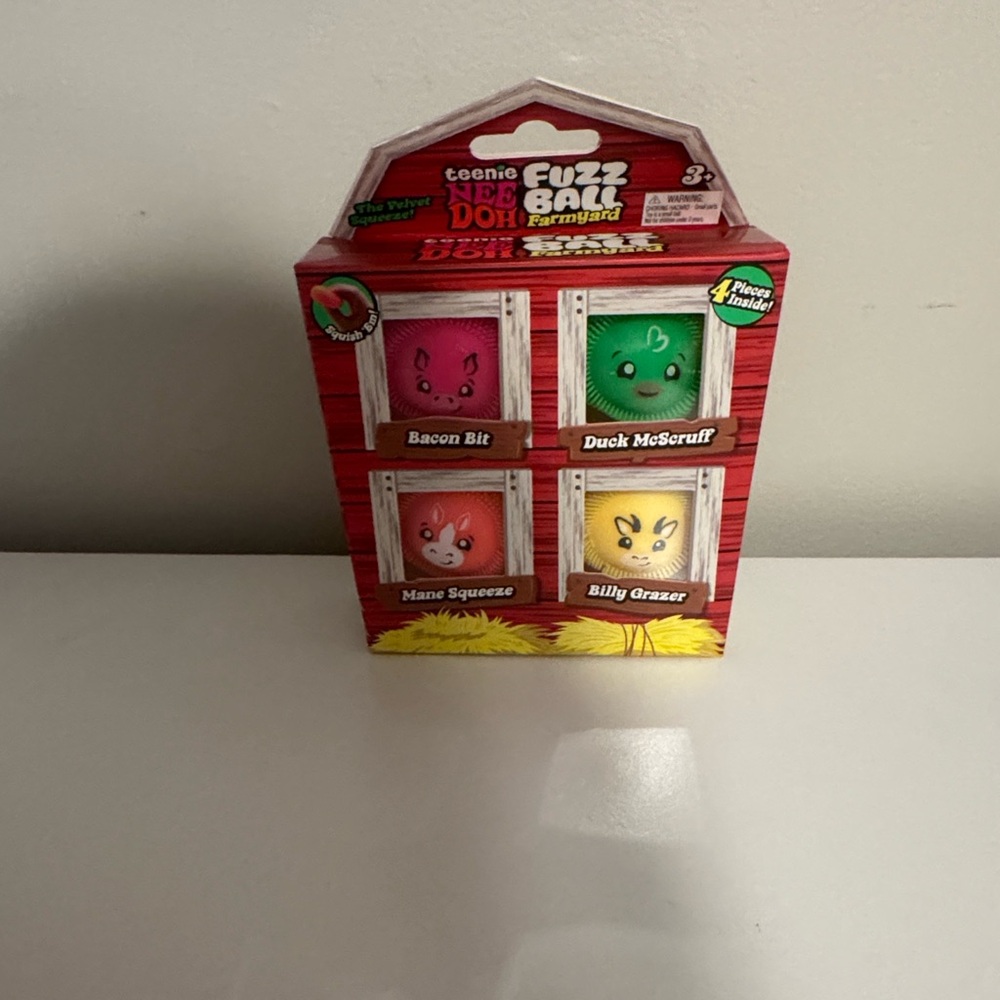 Teenie Beanie Fuzz Ball Farmyard 4-Pack - Tractor Supply Exclusive